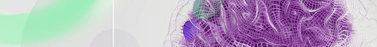 abstract ai graphic purple brain