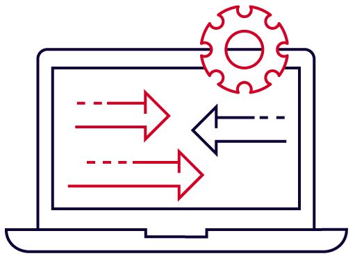 Icon of computer integration